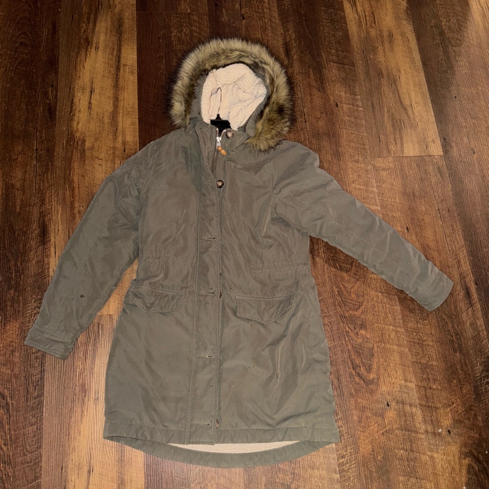Abercrombie and Fitch Military Parka Medium